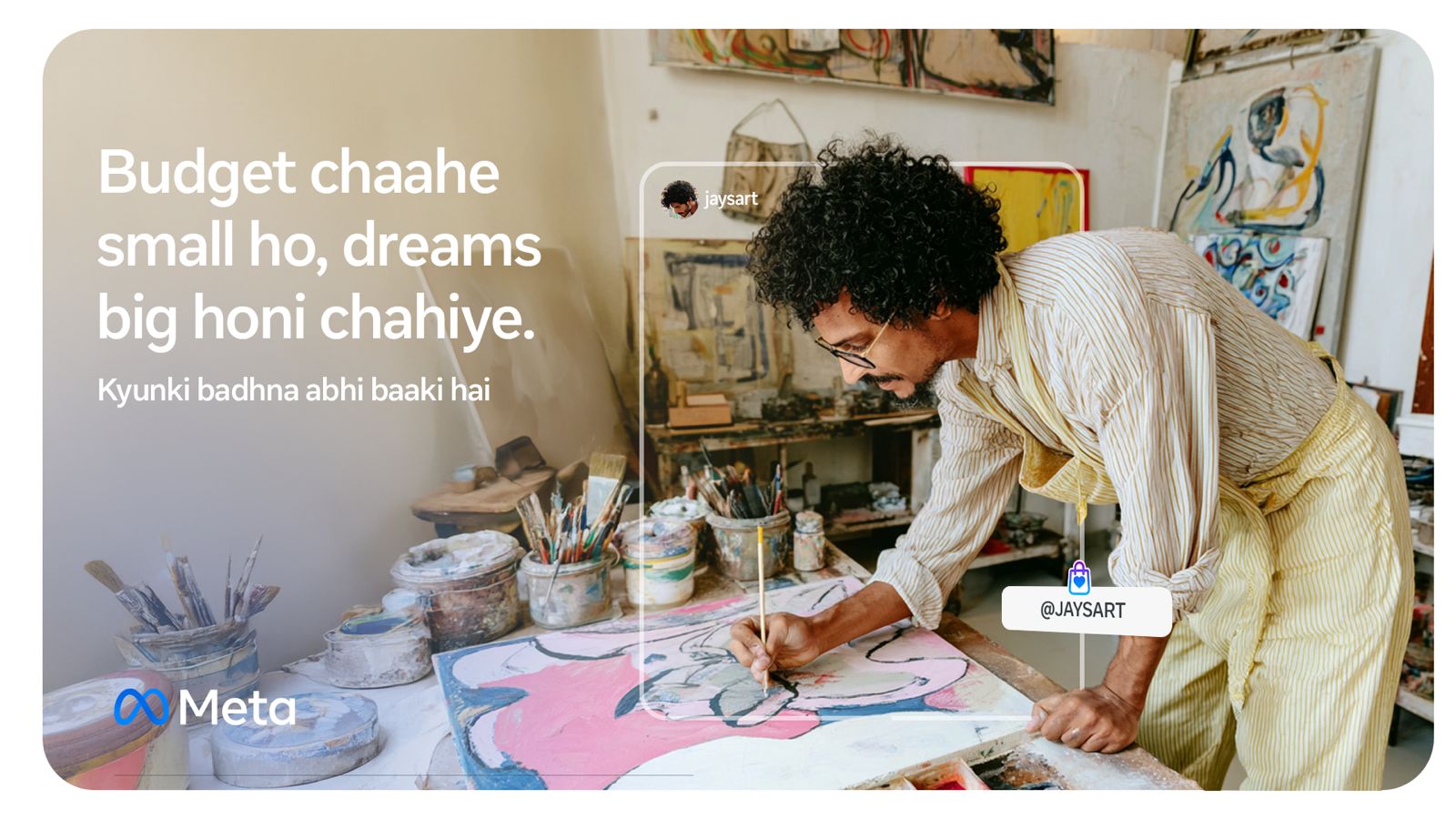Meta small business campaign visual